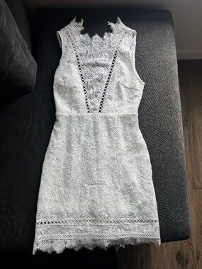 Forever 21 White Lace Dress